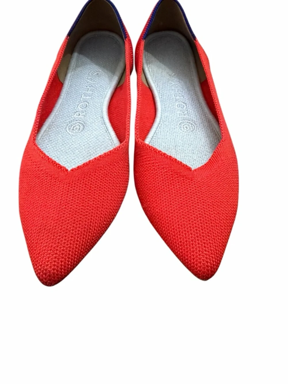 Rothy’s Women’s orange Pointed toe shoes size 6.5
